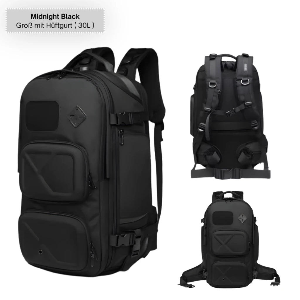 Elback Rucksack - Midnight Black - L